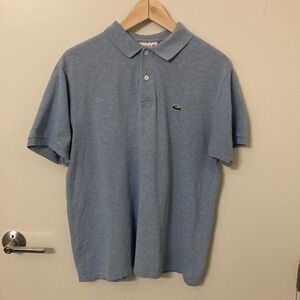 Men’s Lacoste Classic Fit Blue Polo Size Large